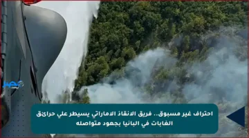 احتراف غير مسبوق.. فريق الإنقاذ الإماراتي يسيطر على حرائق الغابات في ألبانيا بجهود متواصلة